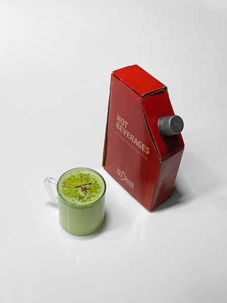 Pure Kesar Pista Hotmilk