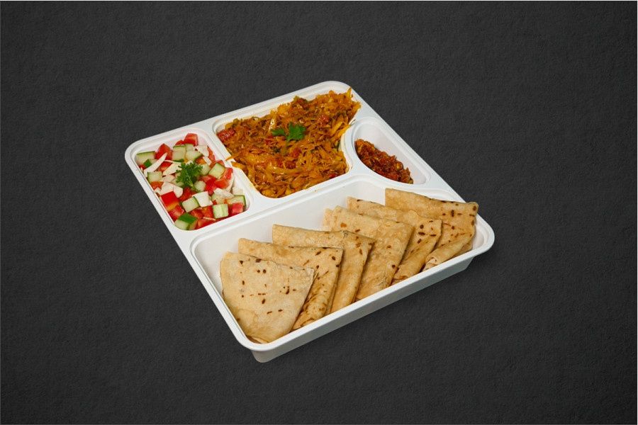 Kobi Tameta Nu Shak- Fulka Roti 6 Pcs