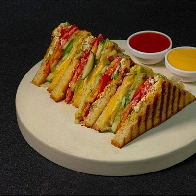 Jumbo Grilled Sandwiches (Whole Wheat) (Mayo Free)