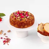 Rose Mawa Pistachio Cake