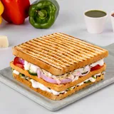 Veg Club Grill Sandwich
