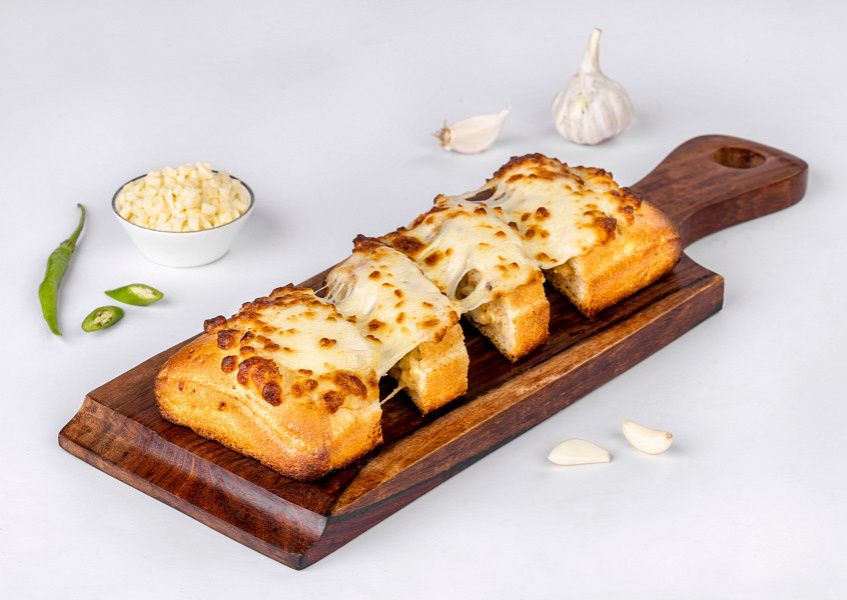 Garlic Mozzarella Focaccia Sandwich