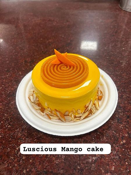 Luscious Mango Cake