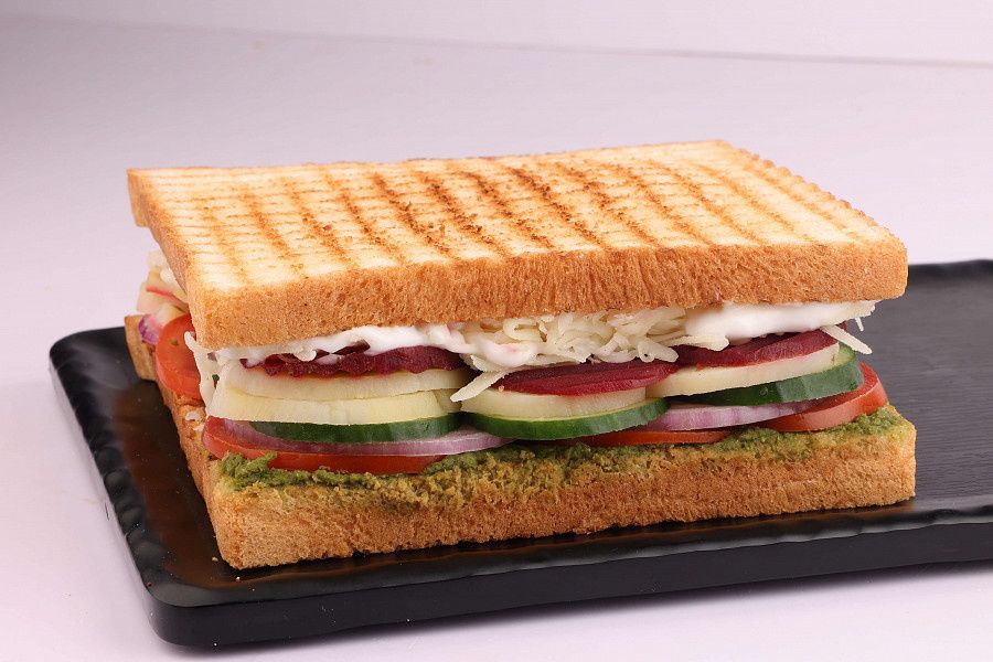 Cheese Mayonnaise Grill Sandwich