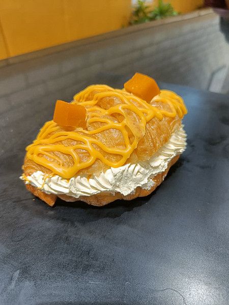 Mango Cheese Custard Croissant