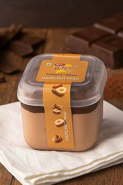 6737 Real Bites Hazelnut Misu Dessert