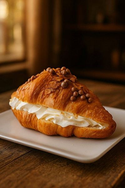 3073 Real Bites Cream Cheese Custard Croissant