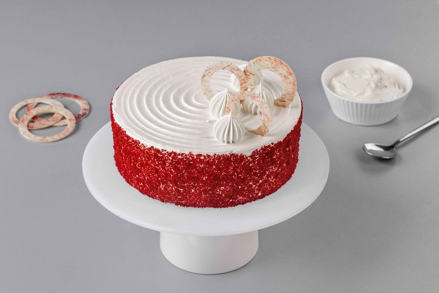 2032 Real Bites Red Velvet Cake (Premium)500 Gm