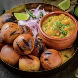 Whole Wheat Litti Chokha 3pcs