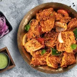 Achari Soya Chaap Tikka