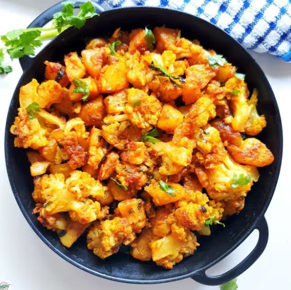 Aloo Gobi Matar Dry