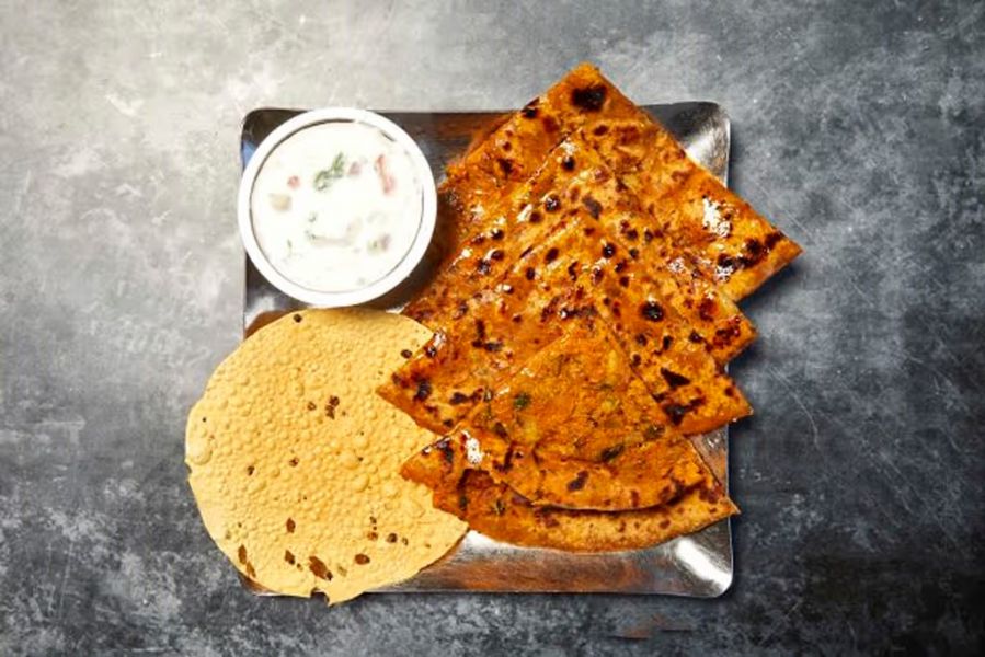 Whole Wheat Paneer Paratha