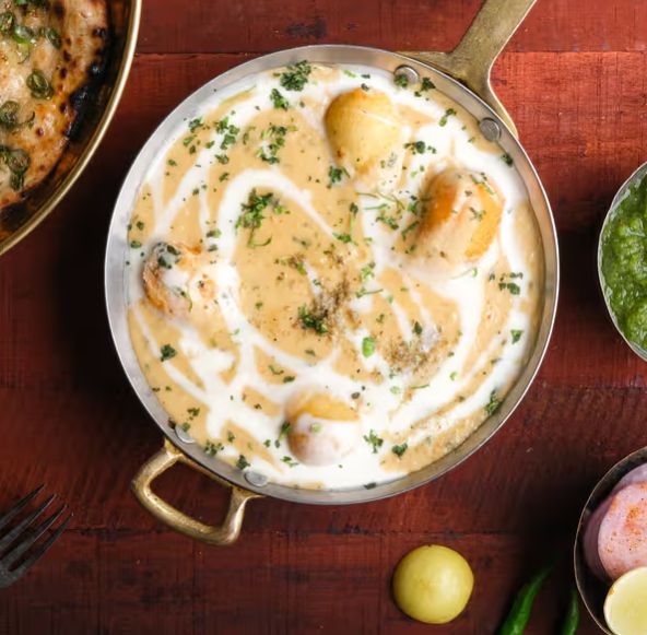 Malai Kofta (White Cashew Gravy)