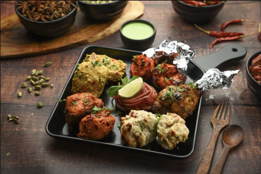 Tokri Da Mix Non Veg Platter (9pcs)