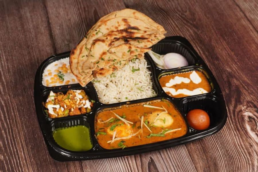 Egg Thali