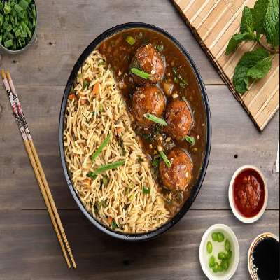 Veg Manchurian Gravy Bowl