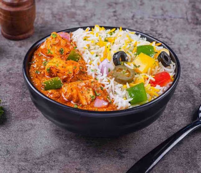 Paneer Tikka Masala Rice Bowl