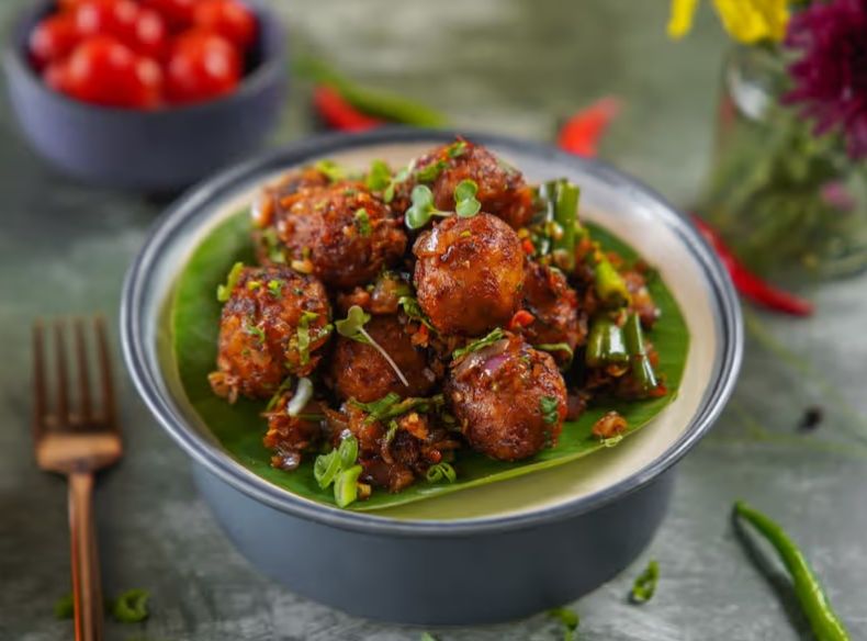 Veg Manchurian Dry