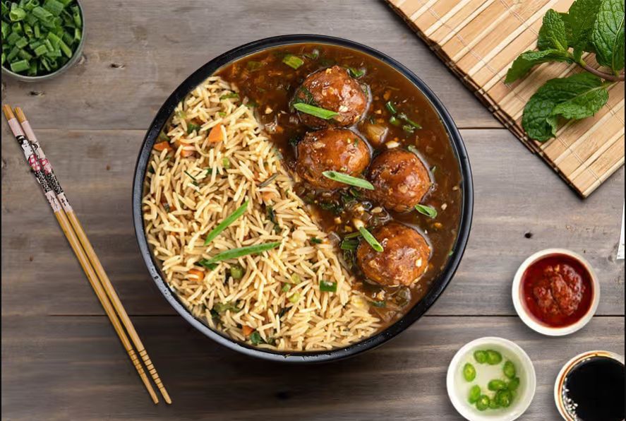 Veg Manchurian Gravy Bowl