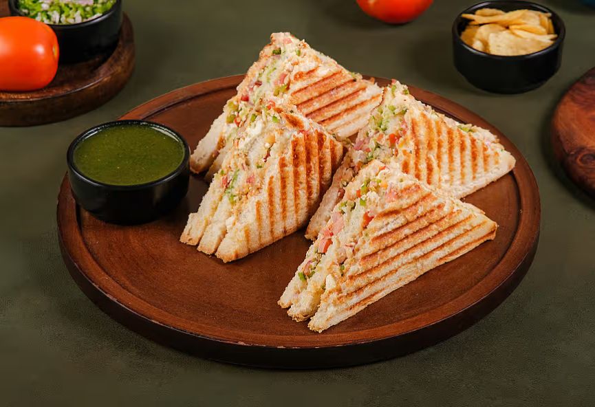 Veg Grilled Cheese Sandwich