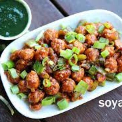 Soya Chaap Chilly