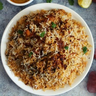 Chicken Kadhai Biryani
