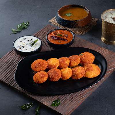 Mini Ghee Podi Idli (10 Pcs)