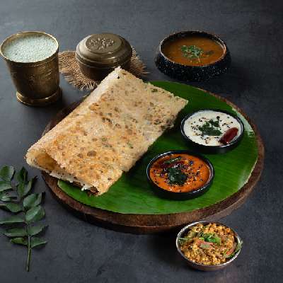 Coconut Rawa Paneer Dosa