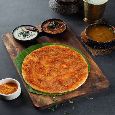 Ghee Podi Onion Uttapam