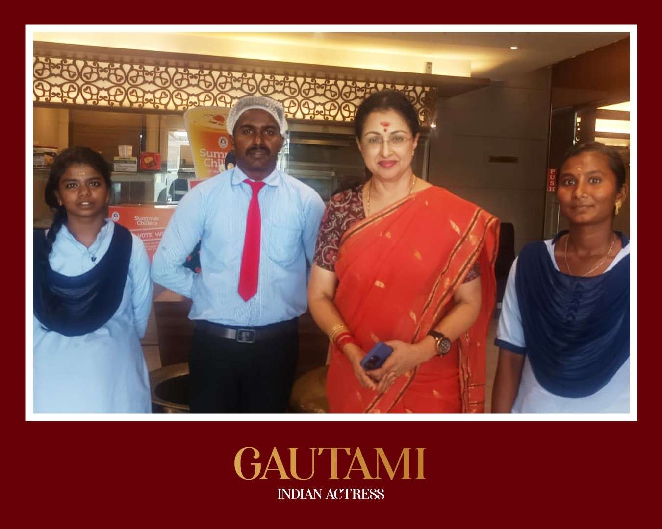 CelebrityOutletVisitGautami