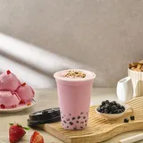 Strawberry Boba Milkshake