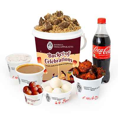 Family Bucket - Naidu Mutton Biryani [Serves 4-5]