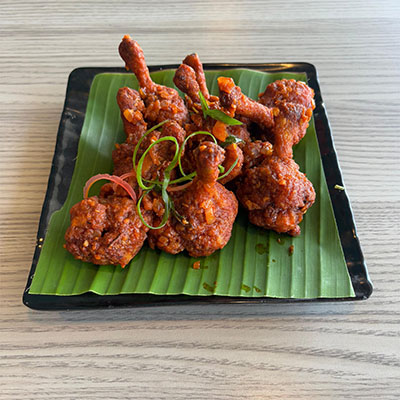 Saucy Chicken Lollipop (Naidus Style Chicken Lollypop)