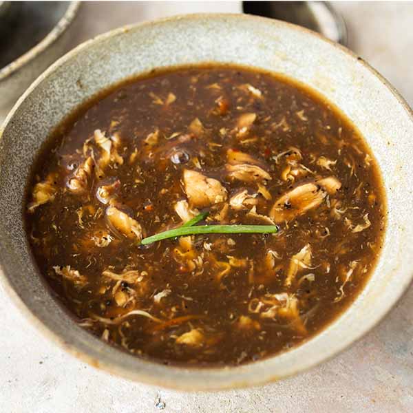 Hot And Sour Chicken Soup