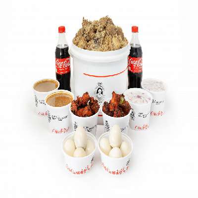 Thalappakatti Special Party Bucket Chicken Biryani (Serves 9)