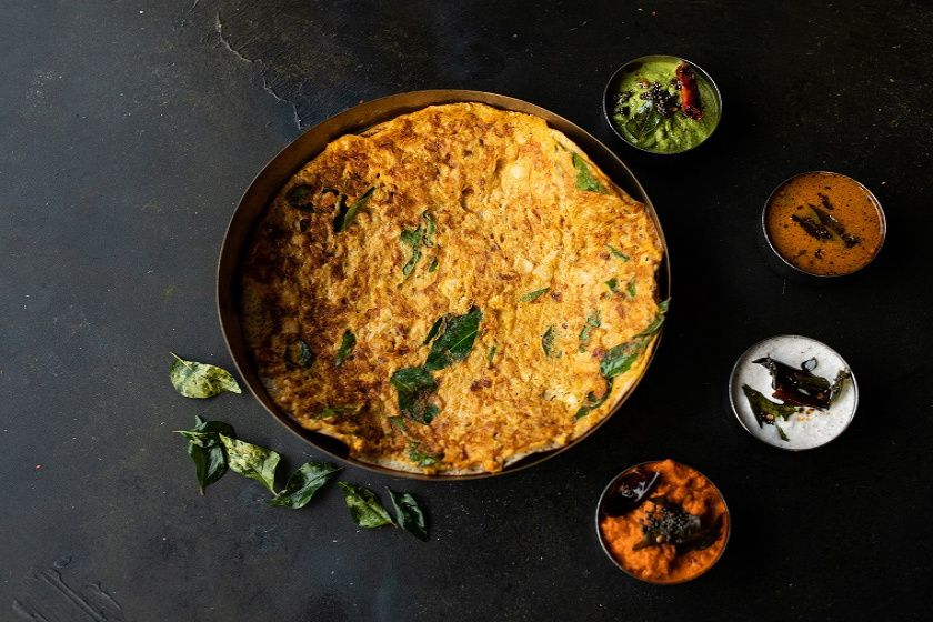 Madurai Chicken Kari Dosai