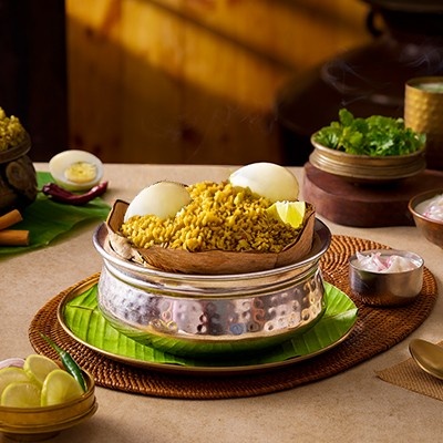 Single Buddy Donne Egg Biryani