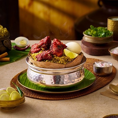 Single Buddy Donne Chicken 65 Biryani