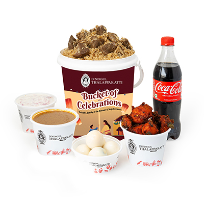 Thalappakatti Naidu Mutton Biryani Family Bucket (4-5pax)