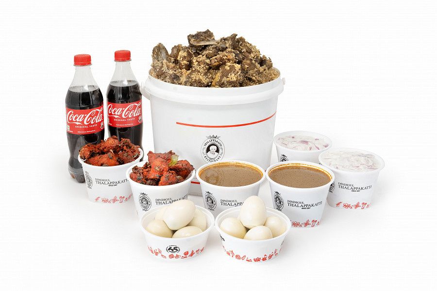 Party Bucket - Naidu Mutton Biryani (Serves 10)