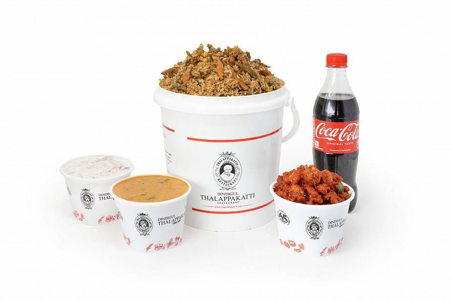 Family Bucket Veg Biryani (Serves 5)