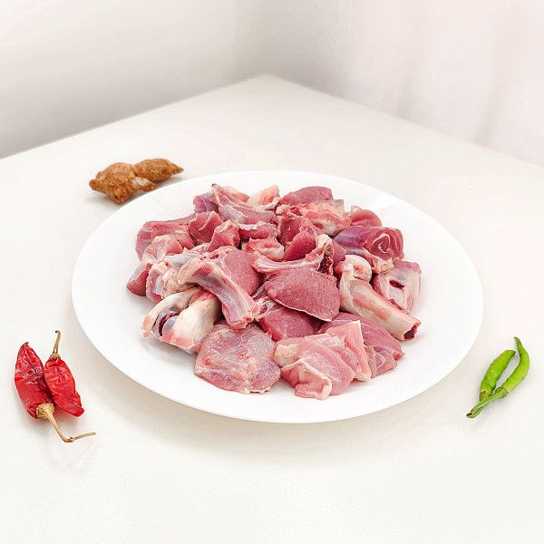 Mutton - With Bones [biryani Cut] [500 Grams]