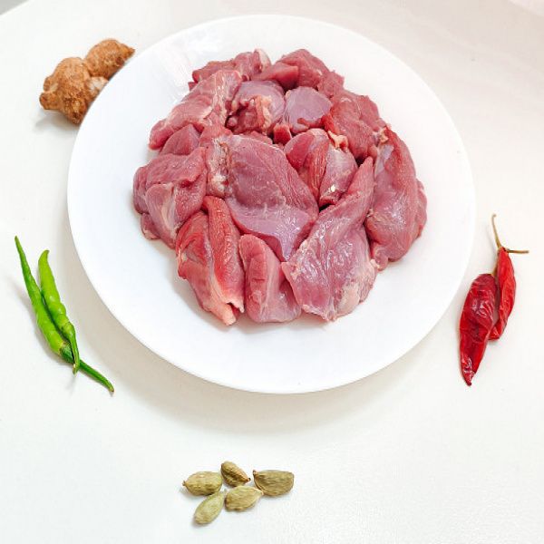 Mutton - Boneless [Raan] [500 Grams]