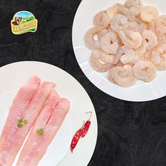 Murrel Fish Boneless Fillet + Prawns