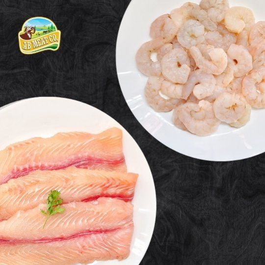 Basa Fish Boneless Fillet + Prawns
