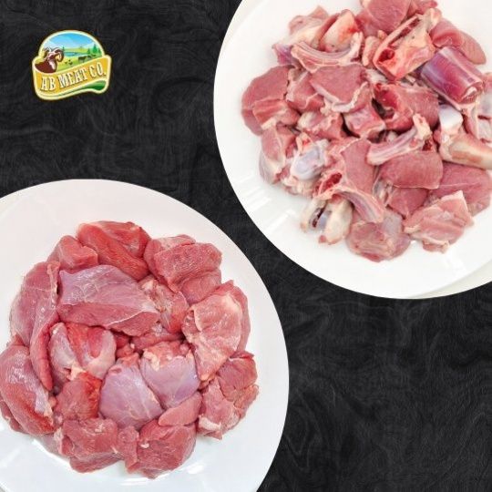 Mutton With Bones + Mutton Boneless