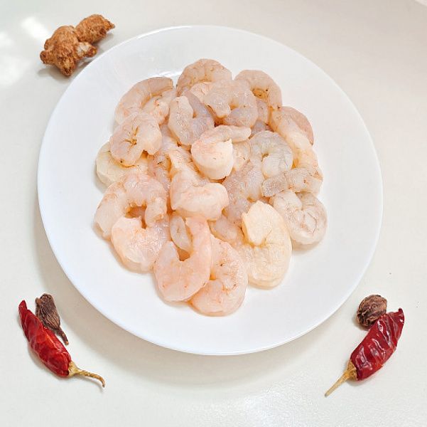 Frozen Prawns - White [Medium] [500 Grams]