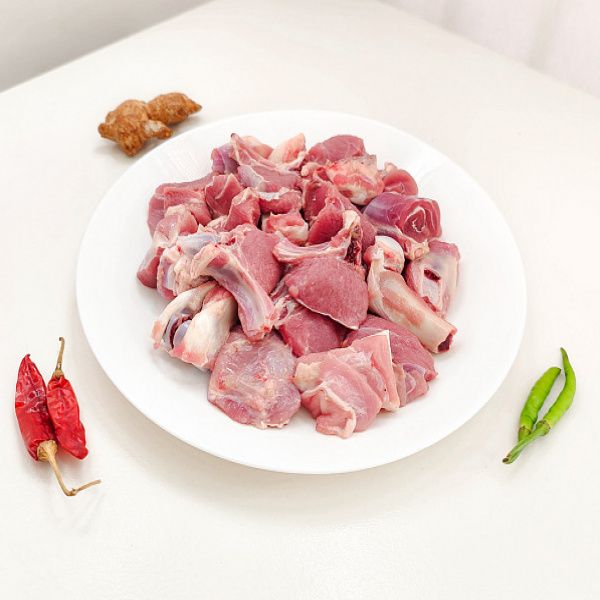 Mutton - With Bones [500 Grams]