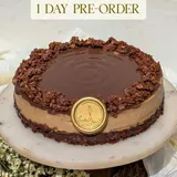 Coffee Crunch Cheesecake