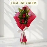 Red And Pink Rose Mini Wrap